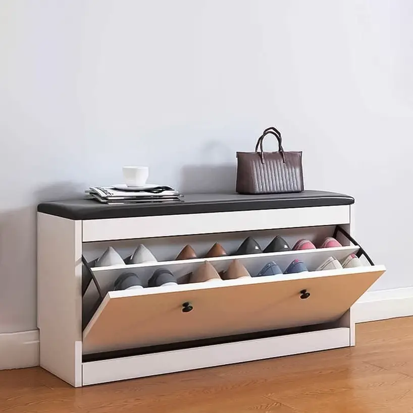 جا کفشی نیمکتی مدرن طرح سپیدار